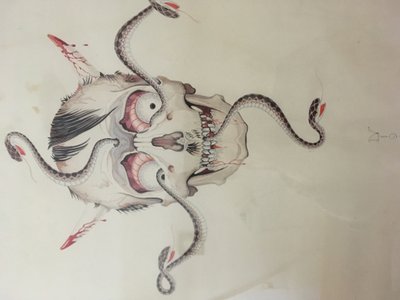 Caricature of Hitler by Dirk Verstraten